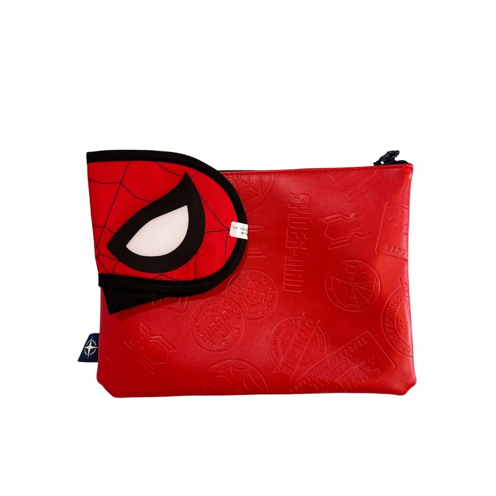 Marvel Spider-Man Far From Home Red Pouch Clutch Bag Promo 2019 Marvel Studios